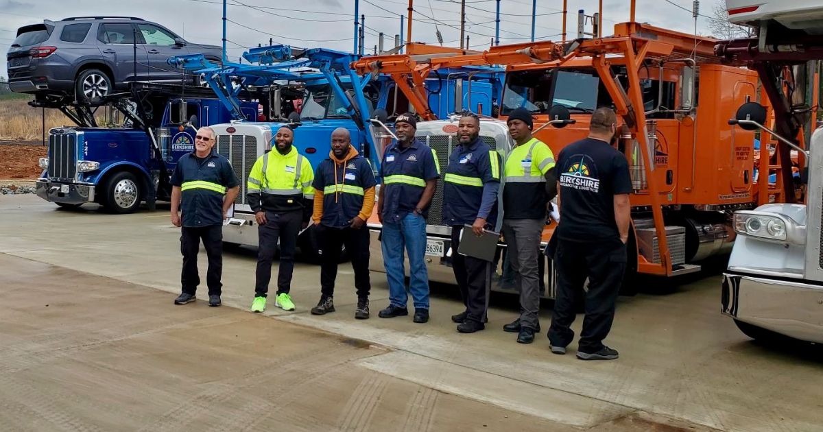 Group of Independent Contractors in Berkshire Automotive Logistics Uniforms